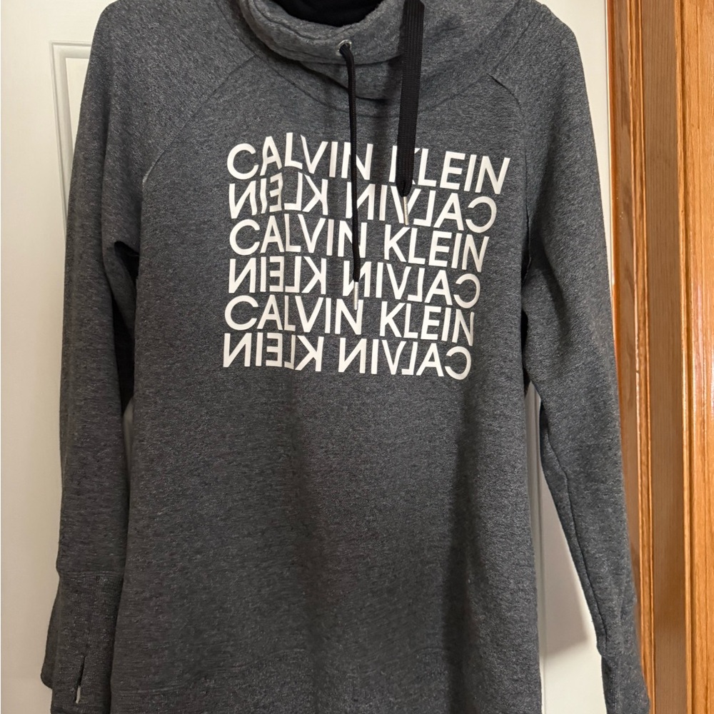 Calvin Klein Black and Gray Performance Jacket